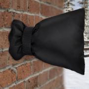 Dokon 1Pcs Outside Tap Cover for Winter, Large Outdoor Tap Covers Will Protect Your Outside Tap, Waterproof & Thickened Tap Jacket, Tap Cosy Cover Protects Your Tap from Freezing Bursting - Black